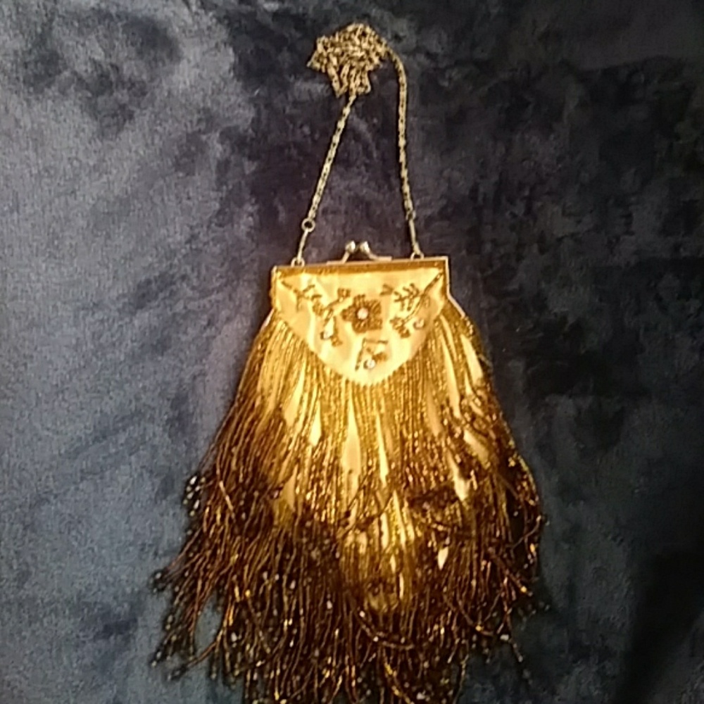 Small beaded evening bag